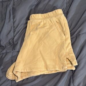 Tan Casual Shorts